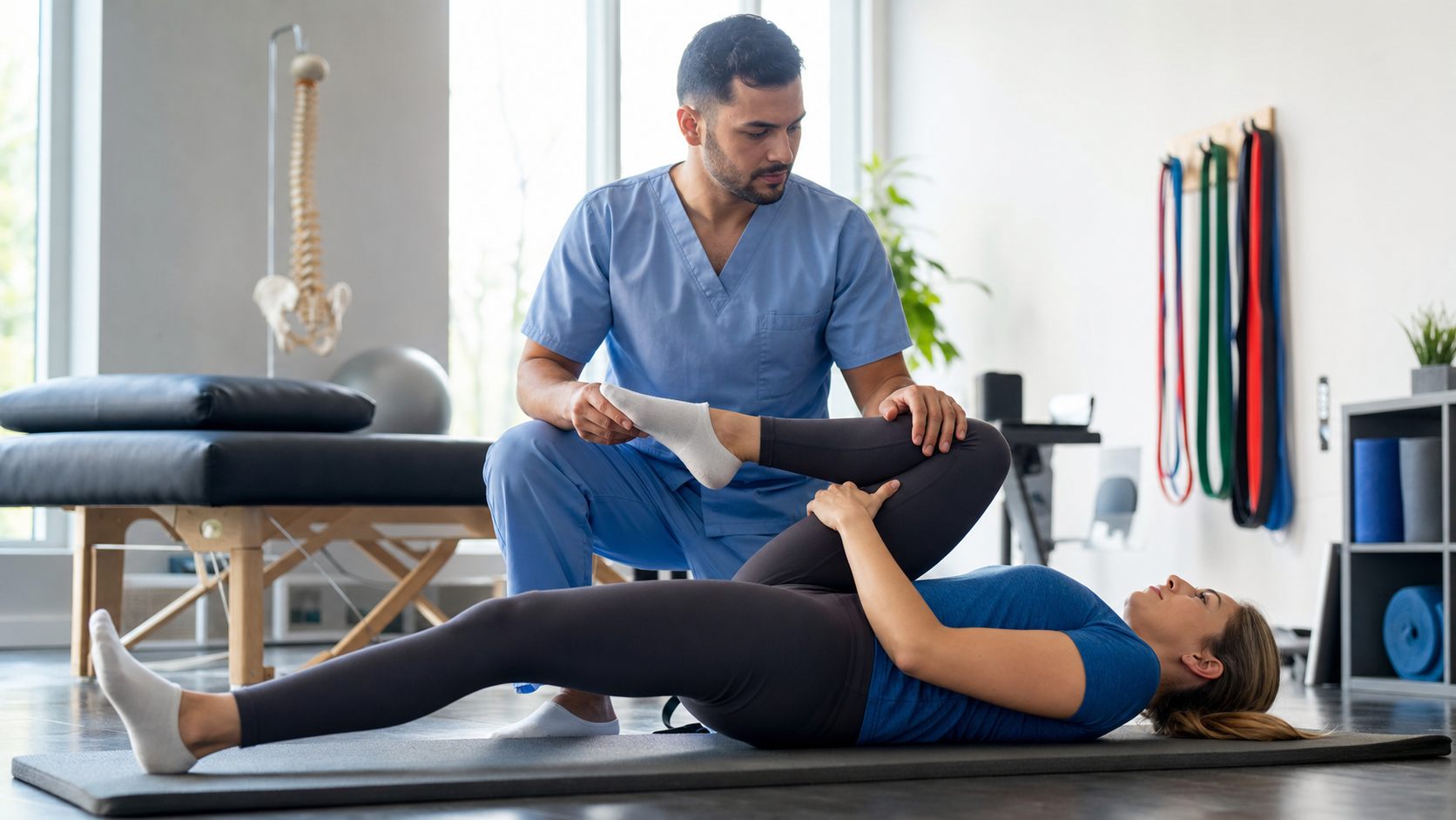 Sciatica Exercises physiotherapy advice from Dr. Naidu Hospital Yeleswaram