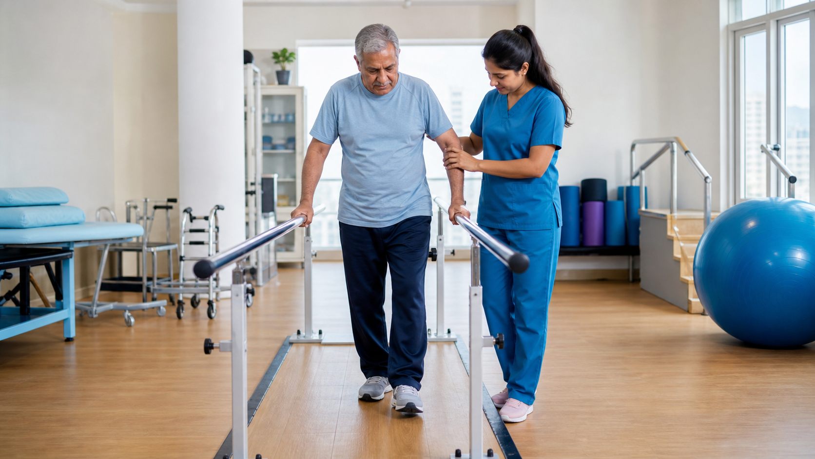 Stroke Recovery Tips physiotherapy advice from Dr. Naidu Hospital Yeleswaram