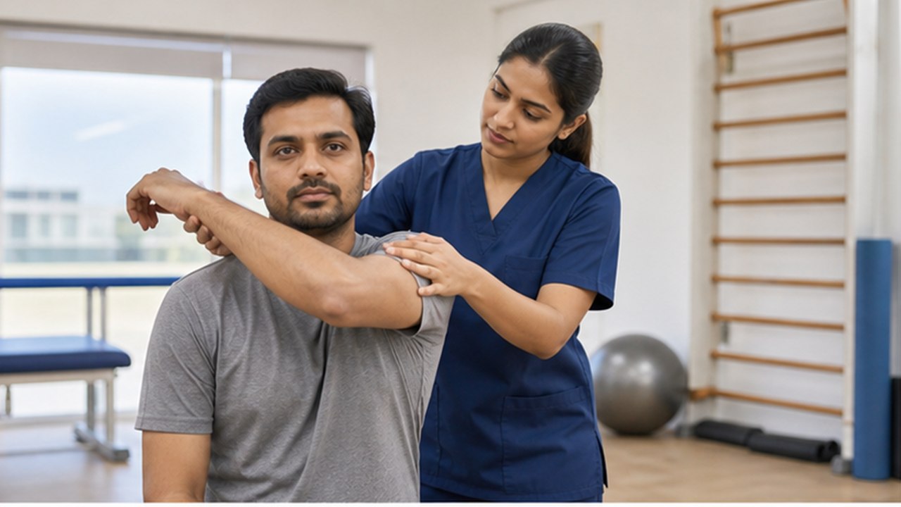 Frozen Shoulder Physiotherapy physiotherapy care in Yeleswaram