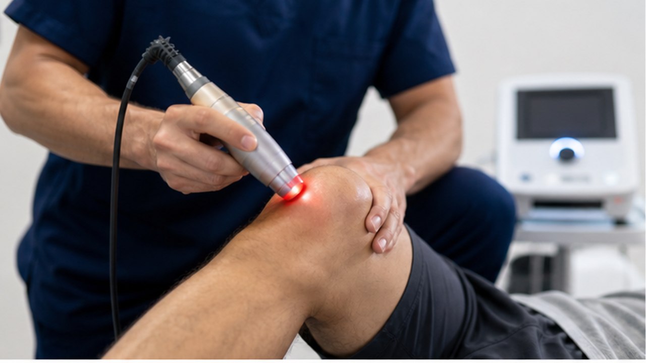 Laser Therapy equipment at Dr. Naidu Hospital Yeleswaram