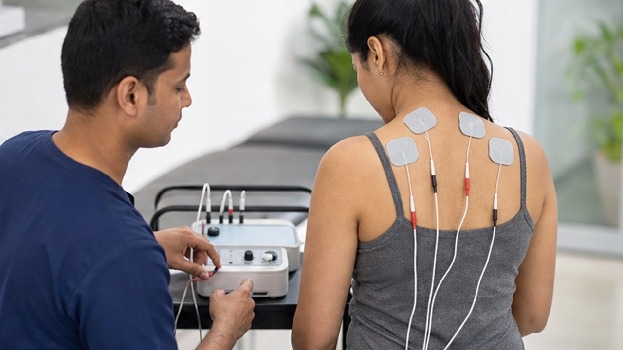 TENS Therapy at Dr. Naidu Hospital Yeleswaram